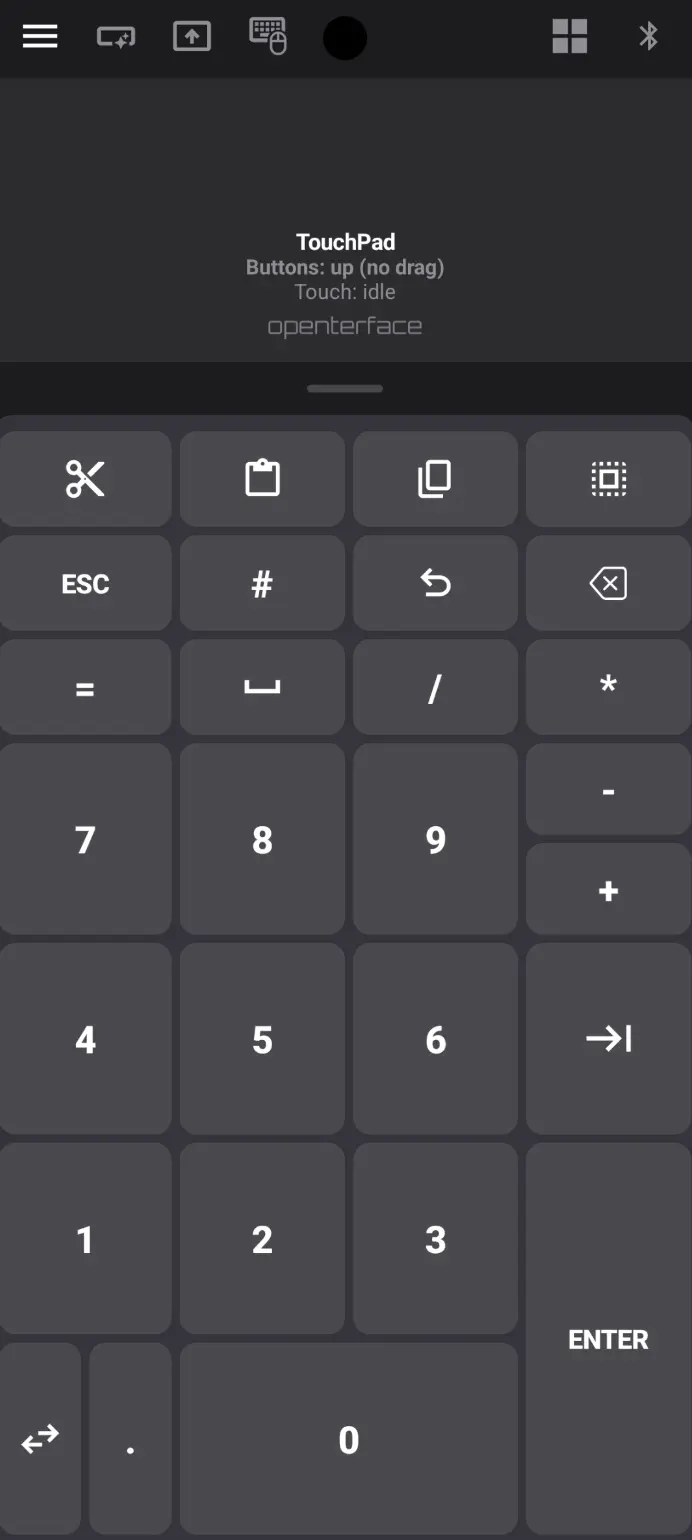 Pro portrait numpad